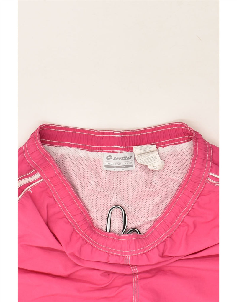 LOTTO Womens Sport Shorts Large Pink Nylon | Vintage Lotto | Thrift | Second-Hand Lotto | Used Clothing | Messina Hembry 