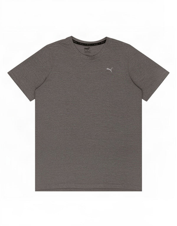 Puma Mens T-Shirt Top Medium Grey