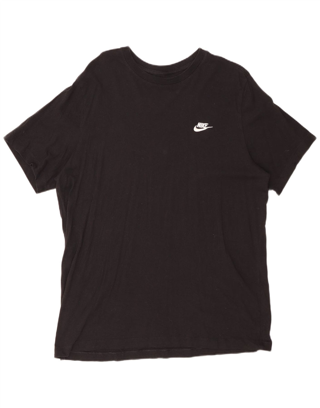 NIKE Mens T-Shirt Top XL Black Cotton