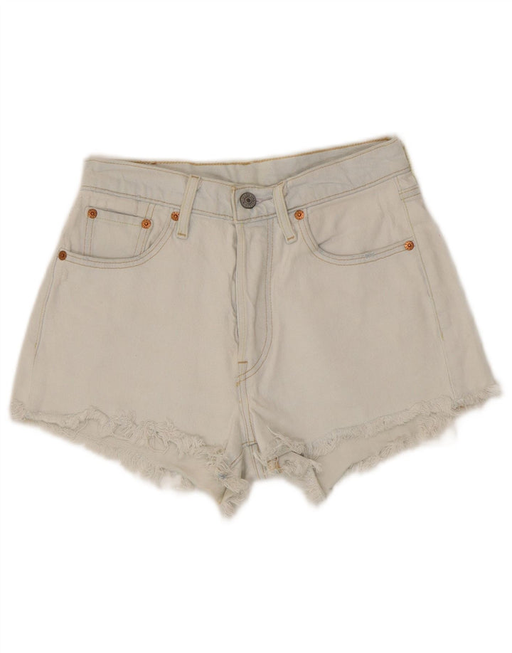 Levi's Womens 501 Denim Shorts W25 XS Blue Cotton