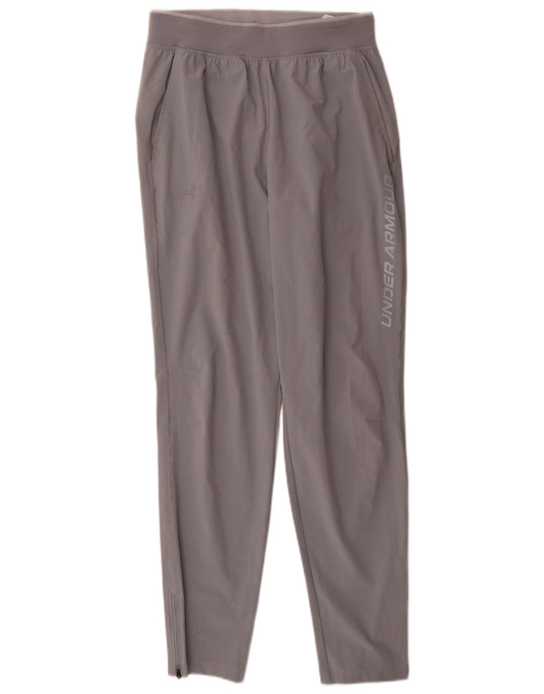 Under Armour Mens Tracksuit Trousers Medium Grey Polyester