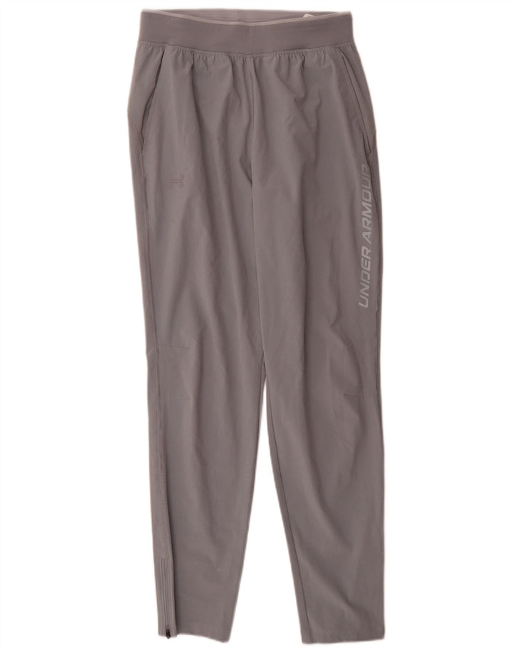 Under Armour Mens Tracksuit Trousers Medium Grey Polyester