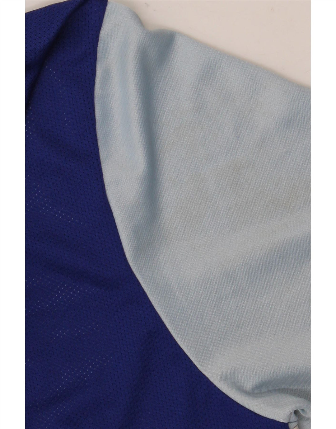 Nike Mens Dri Fit T-Shirt Top XL Blue Colourblock Polyester