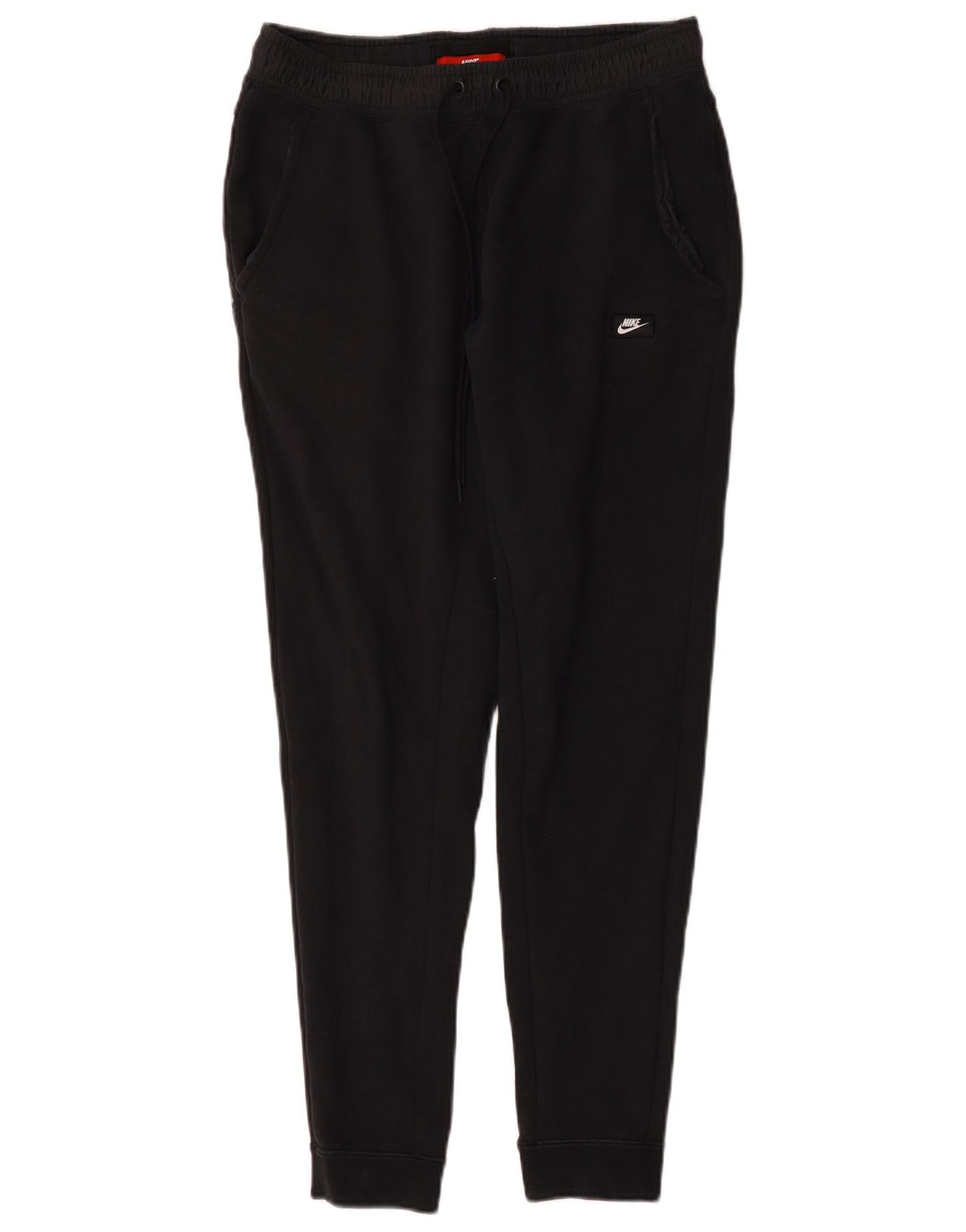Nike Mens Tracksuit Trousers Joggers Medium Black Cotton
