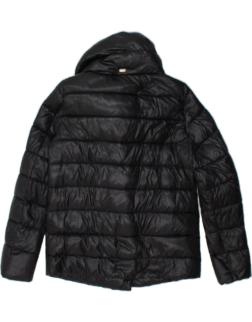 HERNO Womens Padded Jacket IT 42  Medium Black Polyamide Vintage Herno and Second-Hand Herno from Messina Hembry 