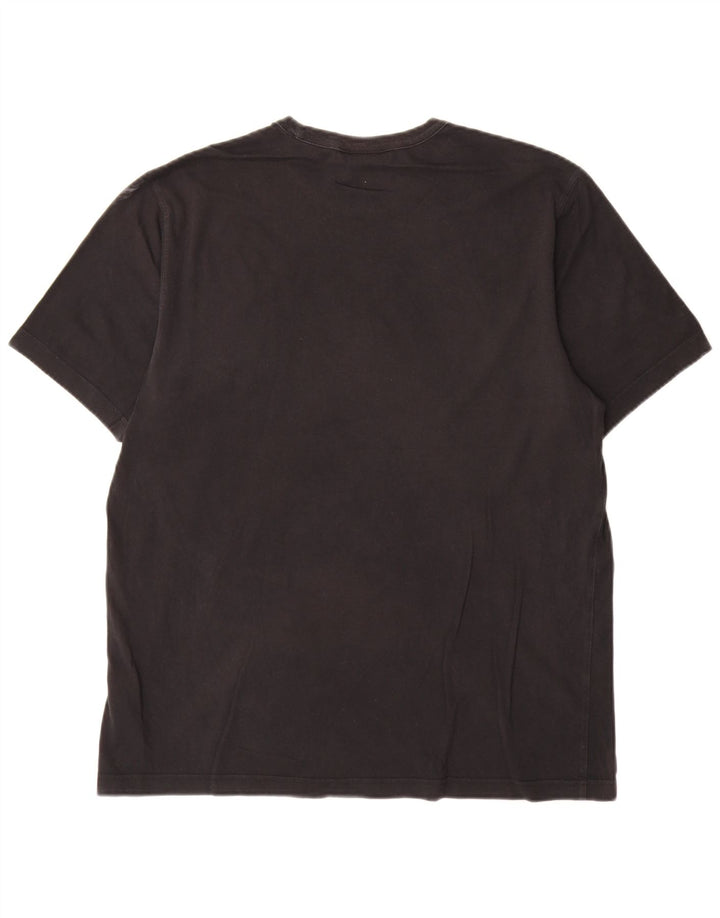 Nike Mens Graphic T-Shirt Top Large Black Cotton
