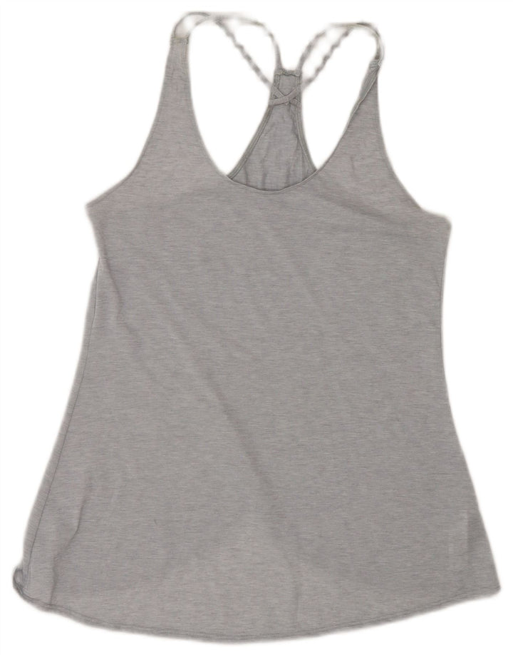 Athleta Womens Vest Top UK 10 Small Grey Polyester