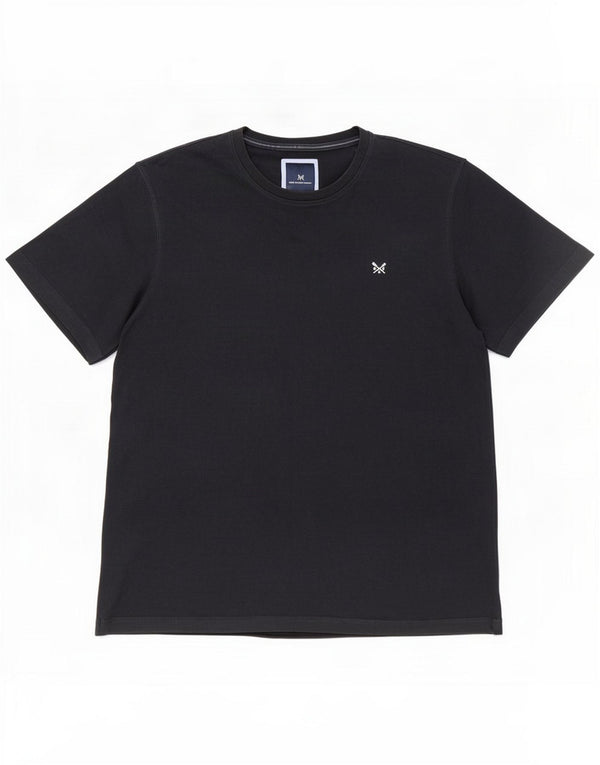 Crew Clothing Mens T-Shirt Top 2XL Navy Blue