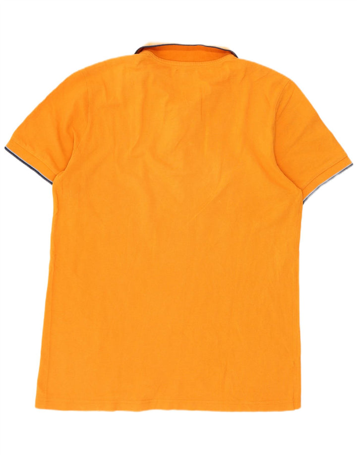 Kappa Mens Polo Shirt Large Orange