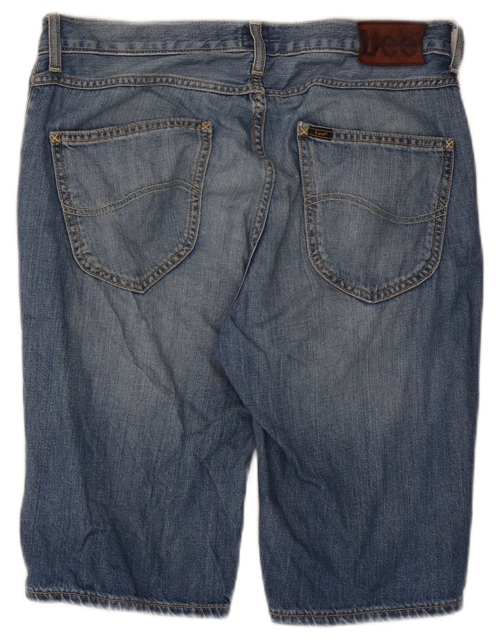 Lee Mens Denim Shorts W31 Medium Blue Cotton