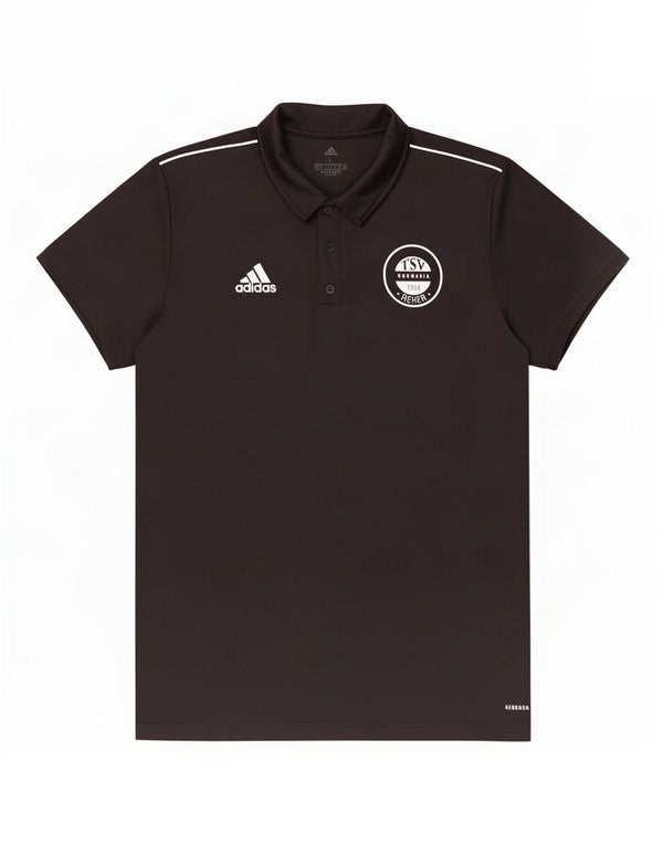 Adidas Mens TSV Germania Reher Graphic Polo Shirt Large Black Polyester