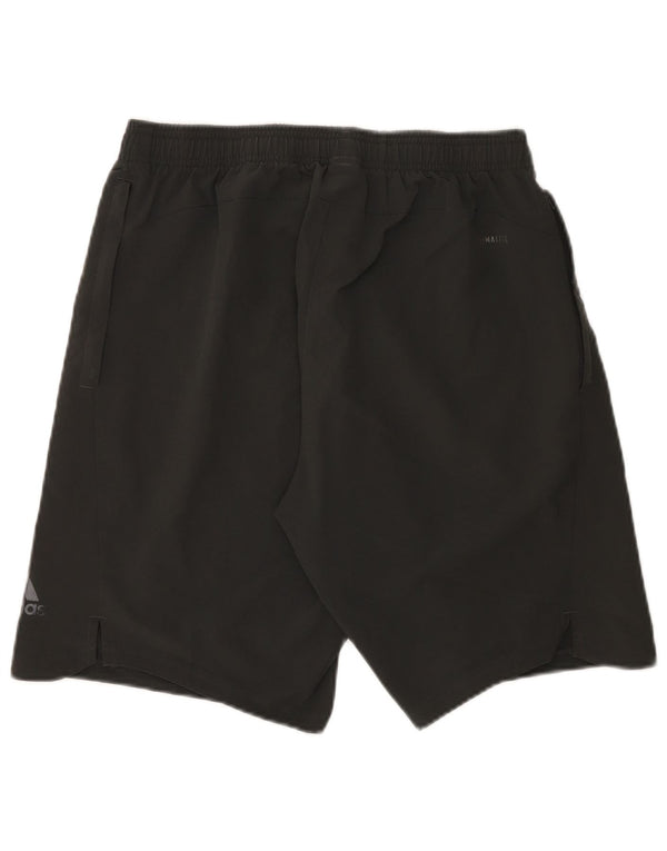 Adidas Mens Climalite Sport Shorts Medium Grey Polyester