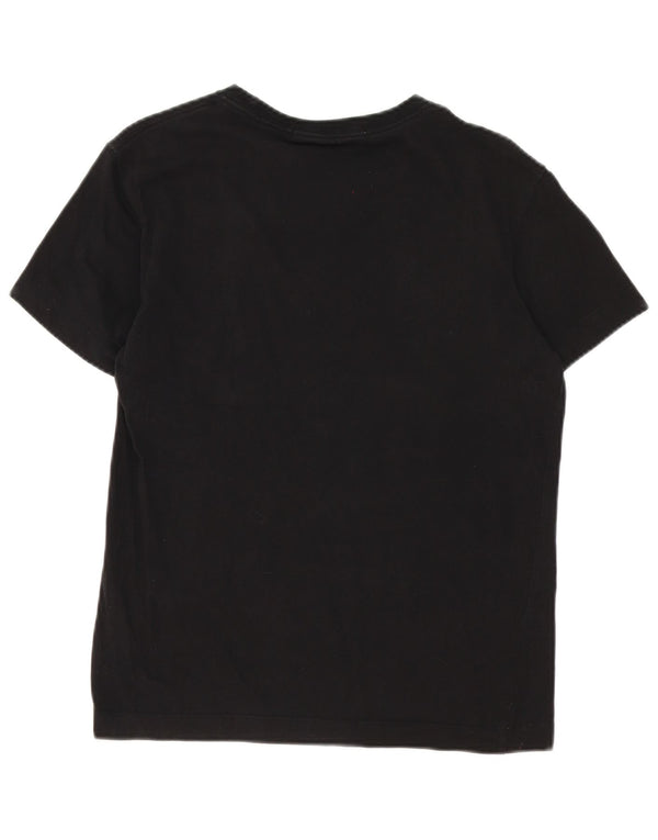 Calvin Klein Jeans Mens Graphic T-Shirt Top Medium Black Cotton