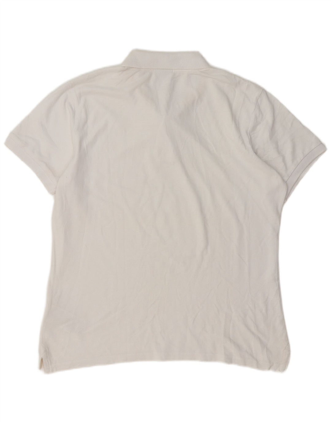 Diadora Mens Polo Shirt Medium White Cotton
