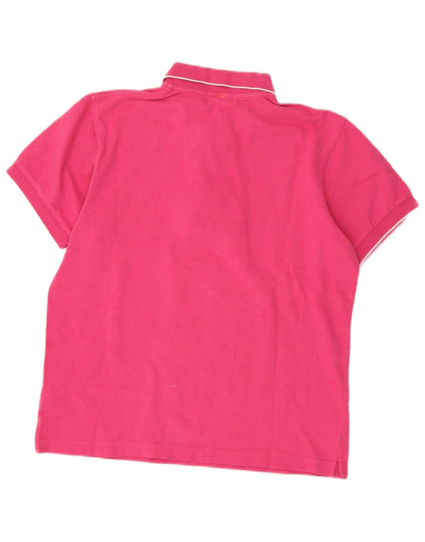 Sun68 Mens Polo Shirt Small Pink Cotton