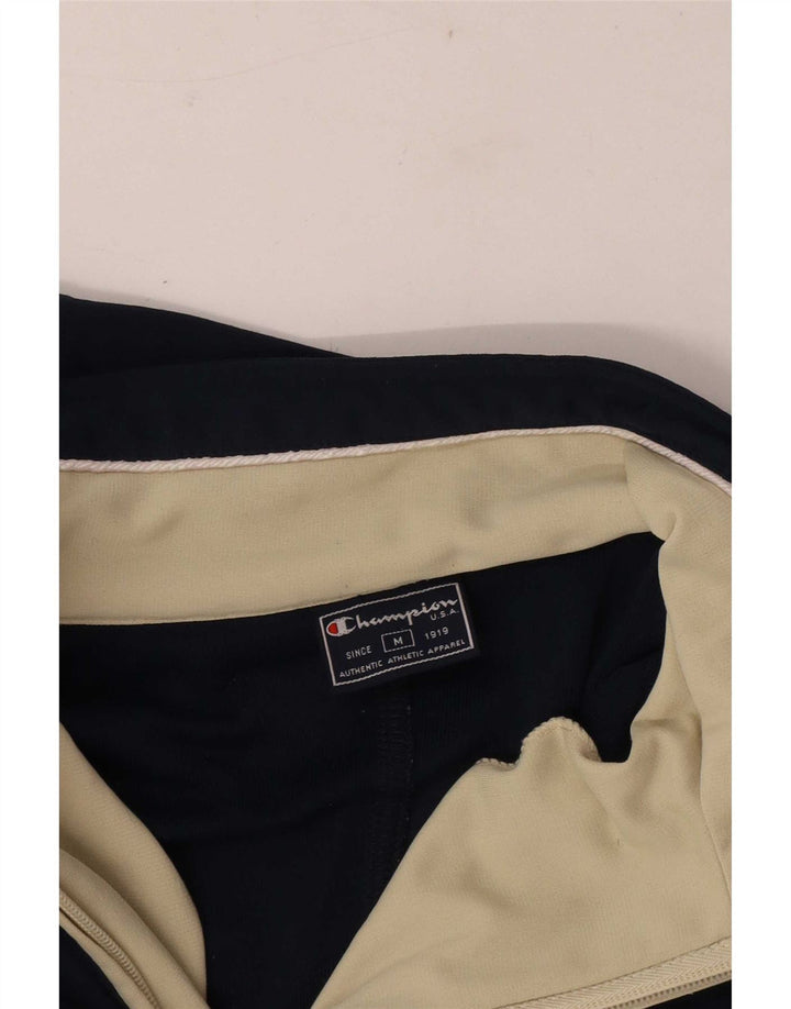 Champion Mens Tracksuit Top Jacket Medium Blue Colourblock
