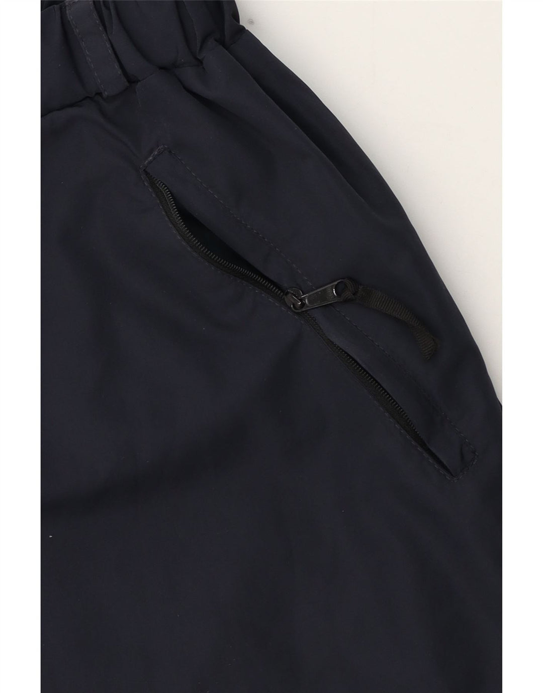 Vintage Mens Tracksuit Trousers XL  Navy Blue Polyester