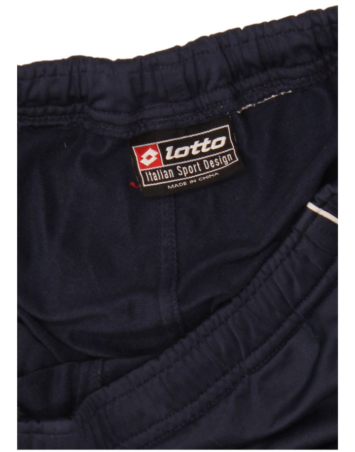 Lotto Mens Graphic Tracksuit Trousers Medium  Navy Blue