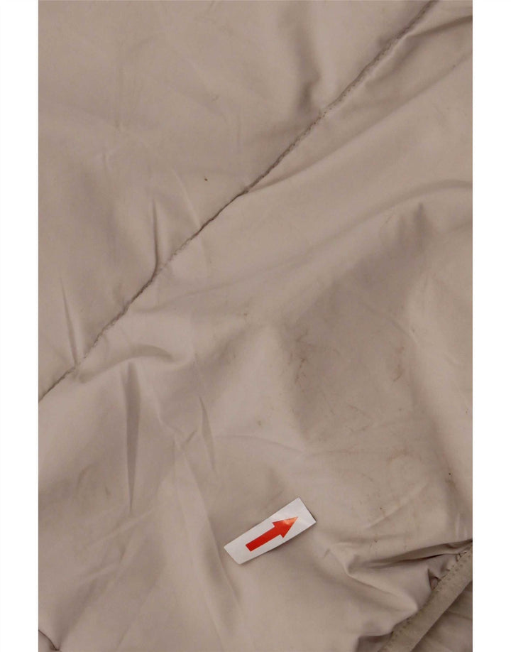 Zara Mens Padded Jacket UK 36 Small Grey Nylon