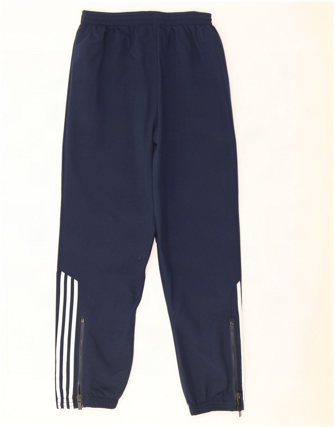 Adidas Mens Tracksuit Trousers Joggers Medium Navy Blue Polyester