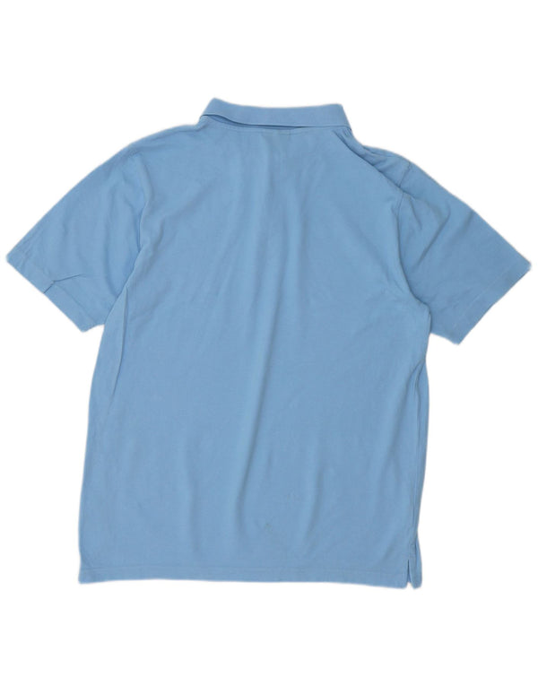 Ellesse Mens Polo Shirt Medium Blue Cotton