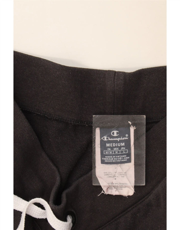 Champion Mens Graphic Sport Shorts Medium Navy Blue Cotton