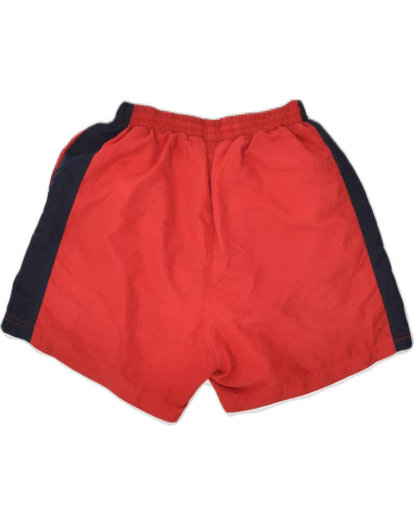 FILA Boys Sport Shorts 10-11 Years Medium Red Colourblock | Vintage Fila | Thrift | Second-Hand Fila | Used Clothing | Messina Hembry 