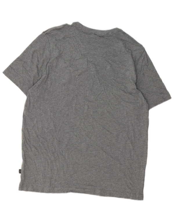 Puma Mens Graphic T-Shirt Top Large Grey