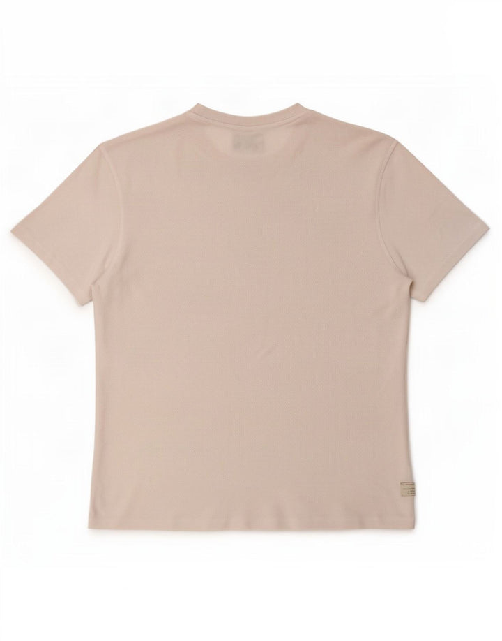 Zara Mens T-Shirt Top Medium White Cotton