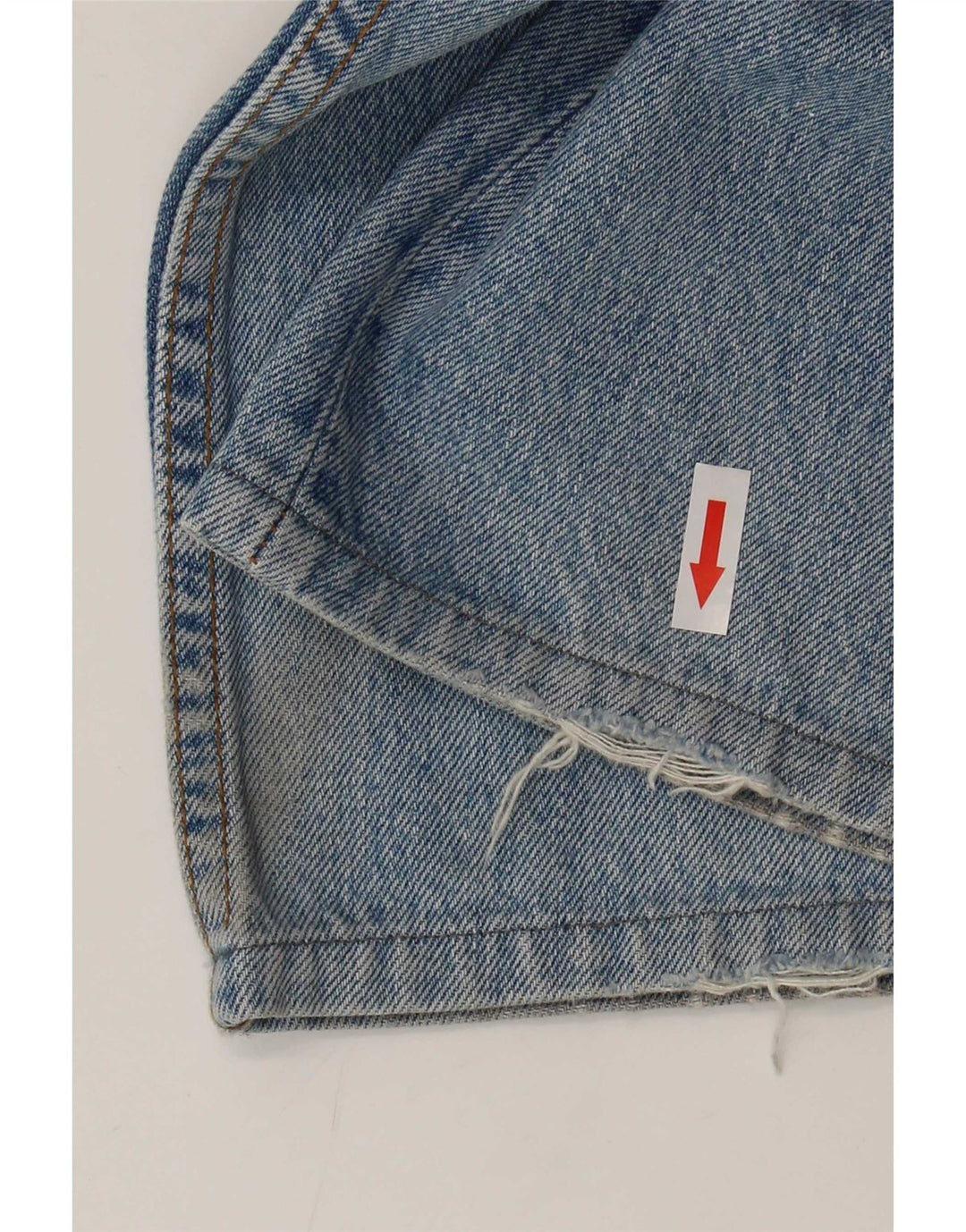 Levi's Mens 501 Distressed Straight Jeans W34 L29 Blue Cotton