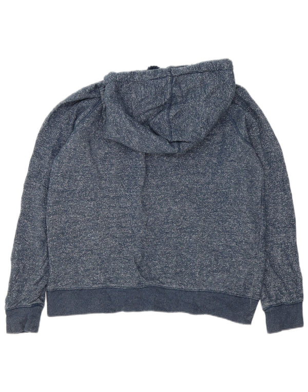 Animal Girls Graphic Oversized Hoodie Jumper 11-12 Years Navy Blue Flecked