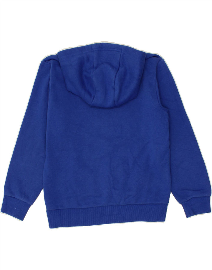 MCKENZIE Boys Hoodie Jumper 7-8 Years Blue Cotton Vintage Mckenzie and Second-Hand Mckenzie from Messina Hembry 