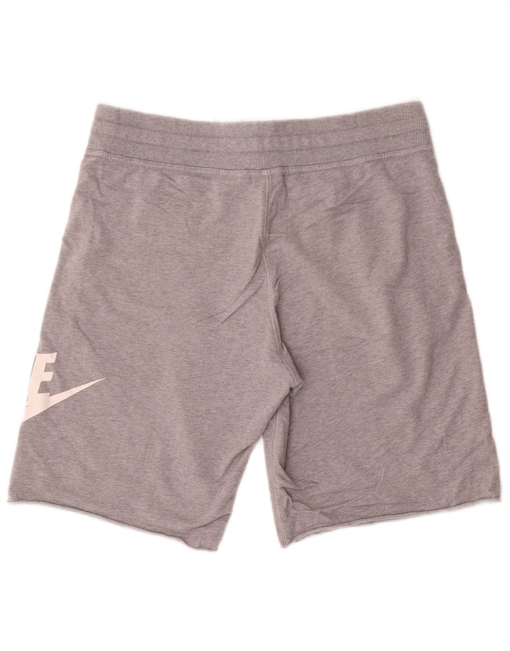 Nike Mens Graphic Sport Shorts Medium  Grey Cotton