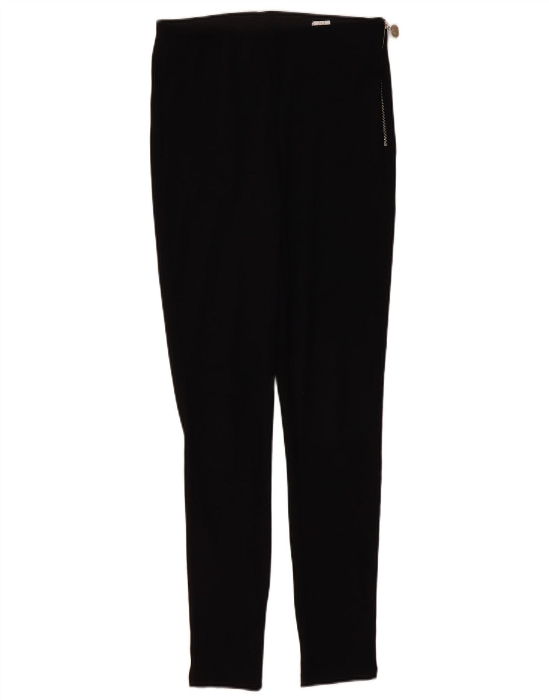 Zara Womens Skinny Casual Trousers Medium W28 L28 Black Polyester
