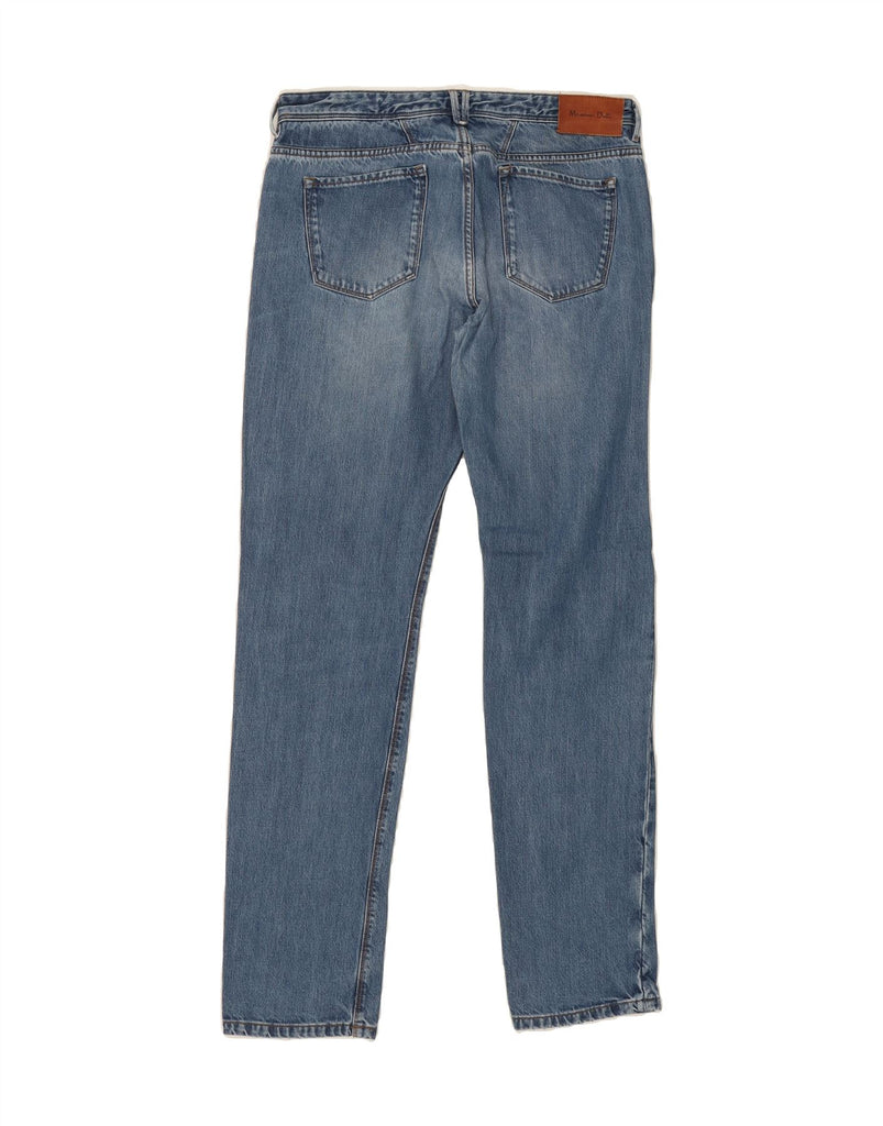 MASSIMO DUTTI Mens Slim Jeans EU 44 Large W34 L33 Blue Vintage Massimo Dutti and Second-Hand Massimo Dutti from Messina Hembry 