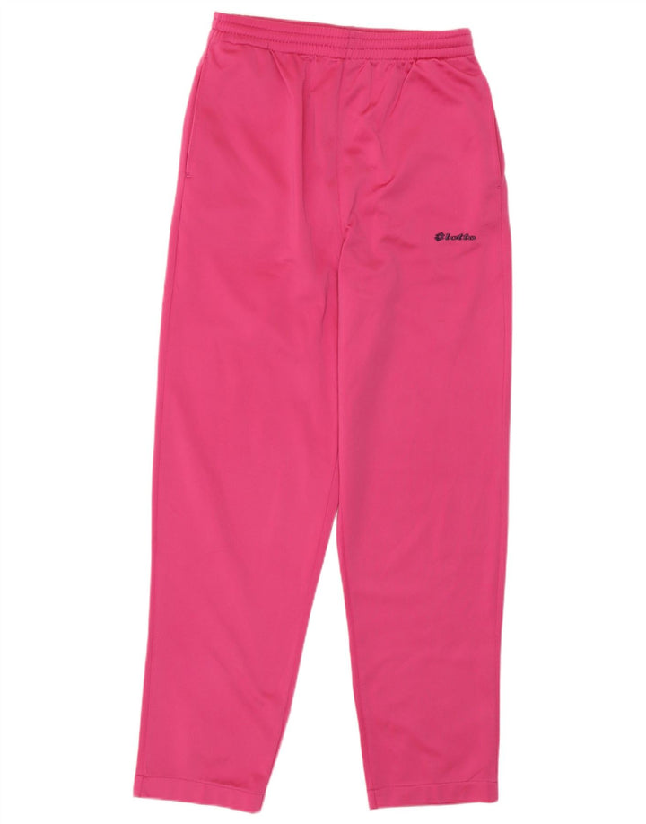 Lotto Mens Tracksuit Trousers UK 36/38 Small Pink Polyester