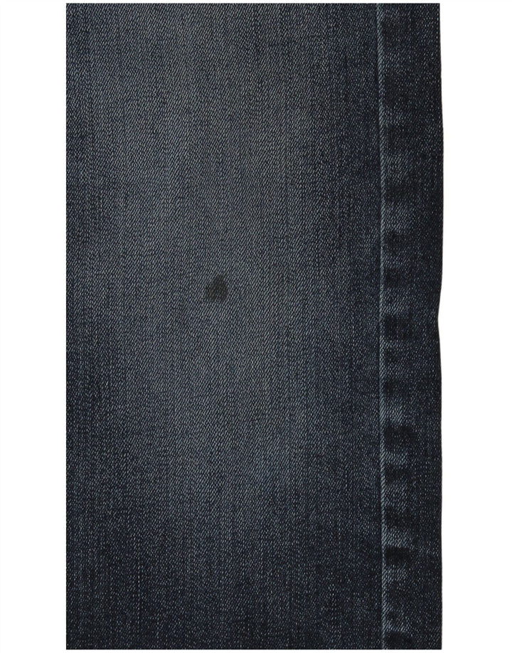 Marks & Spencer Mens Straight Jeans W32 L31 Navy Blue Cotton