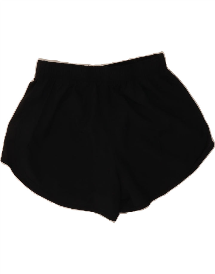 NIKE Womens Sport Shorts UK 12 Medium  Black Polyester Vintage Nike and Second-Hand Nike from Messina Hembry 