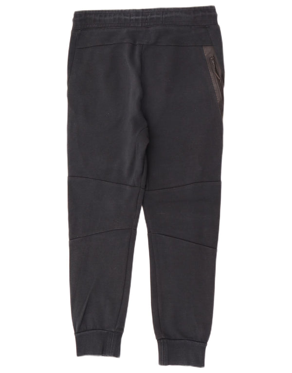 Nike Boys Tracksuit Trousers Joggers 12-13 Years Large Black Cotton