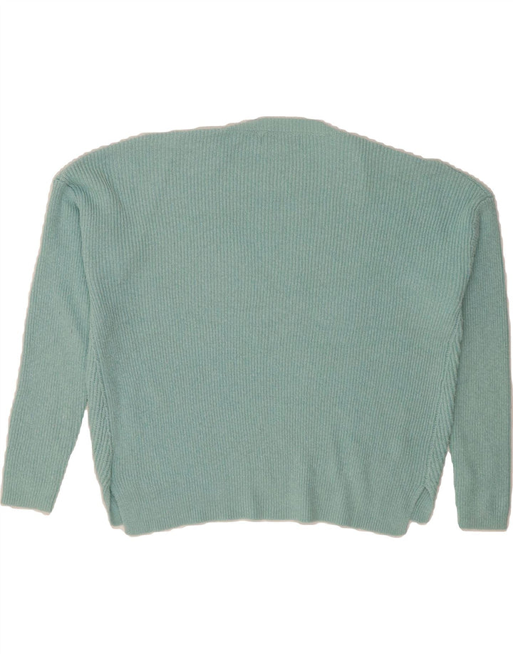 MOSSIMO Womens Crew Neck Jumper Sweater UK 16 Large Blue Vintage Mossimo and Second-Hand Mossimo from Messina Hembry 