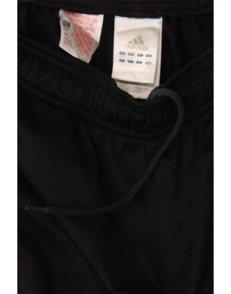 ADIDAS Girls Graphic Tracksuit Trousers 15-16 Years  Black Polyester Vintage Adidas and Second-Hand Adidas from Messina Hembry 