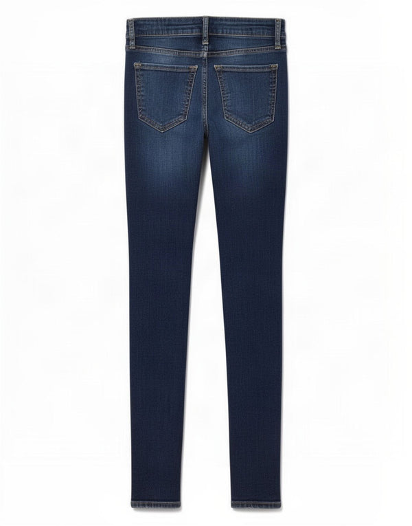 Gap Womens Distressed Skinny Jeans W25 L29 Blue Cotton
