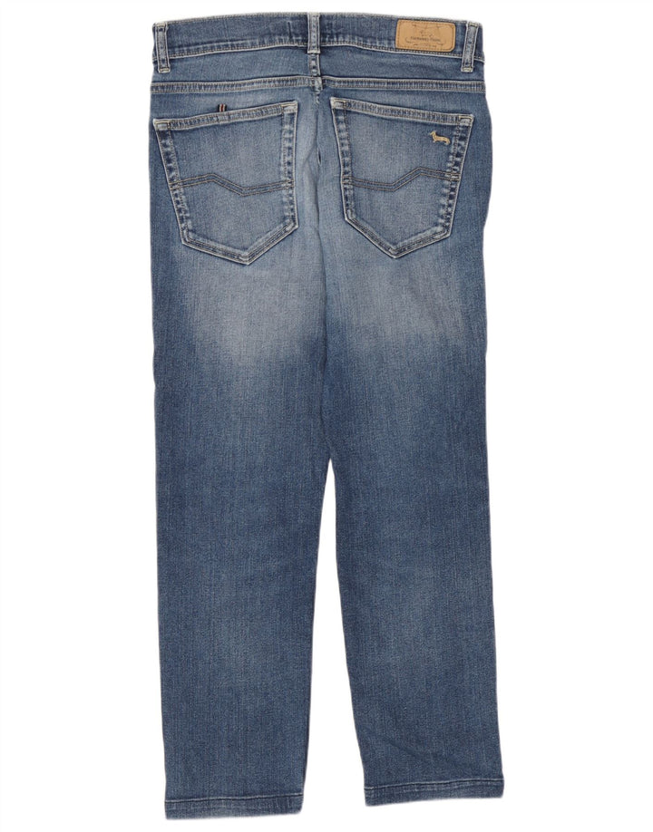 Harmont & Blaine Womens Crop Straight Jeans IT 44 Medium W30 L26 Blue