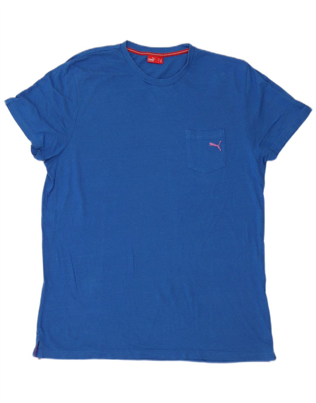 Puma Mens T-Shirt Top XL Blue