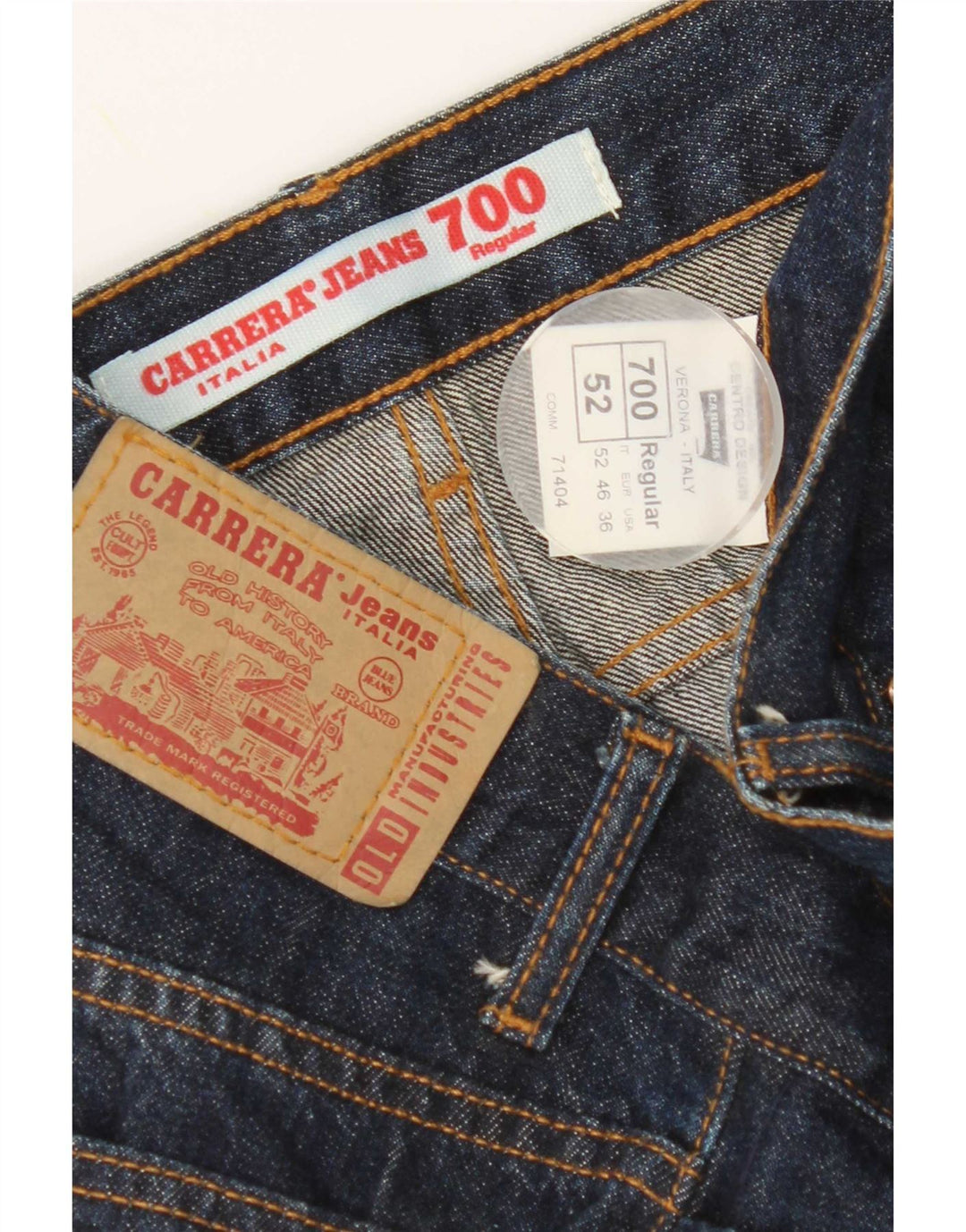 Carrera Womens 700 Slim Jeans W36 L32 Navy Blue Cotton