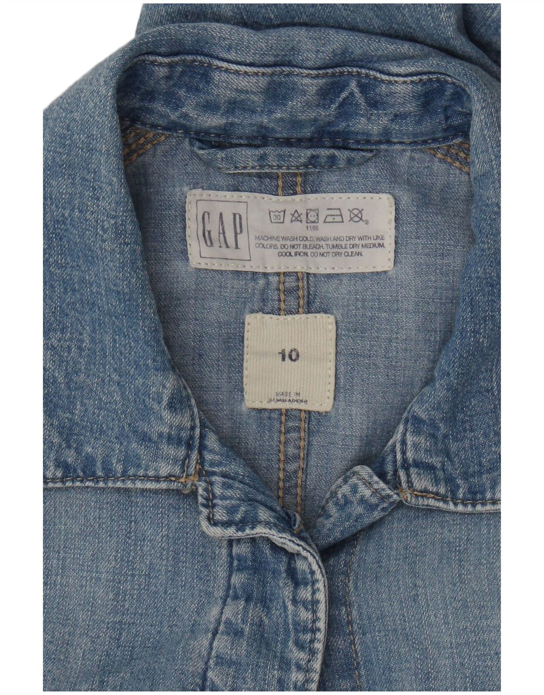 Gap Womens Denim Jumpsuit US 10 Large  Blue Cotton