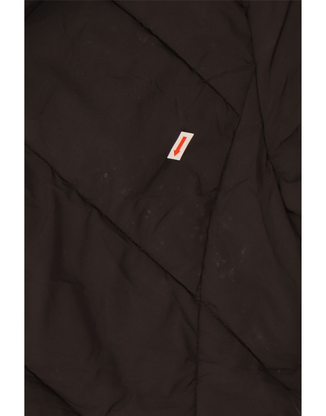 Topshop Womens Petite Hooded Oversized Padded Jacket UK 8 Small Black