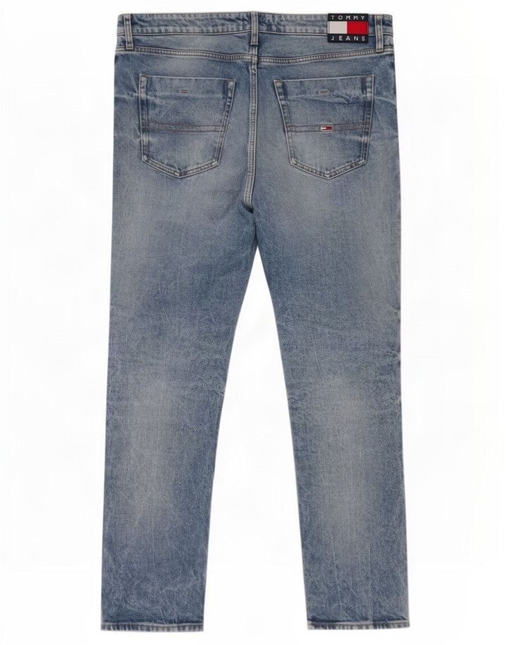 Tommy Hilfiger Womens Slim Jeans W36 L32 Blue Cotton
