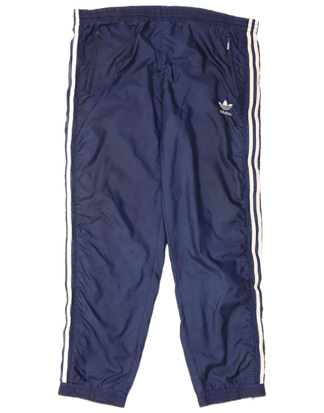 Adidas Mens Tracksuit Trousers UK 40 Medium Navy Blue Polyamide