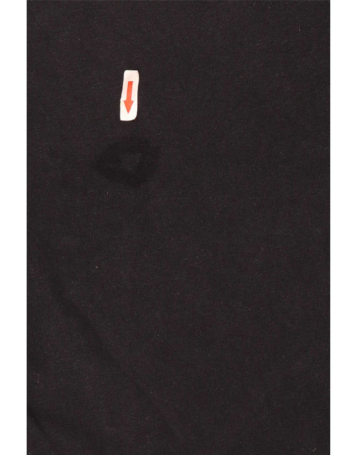 Champion Mens Sweatshirt Jumper Large Black Cotton